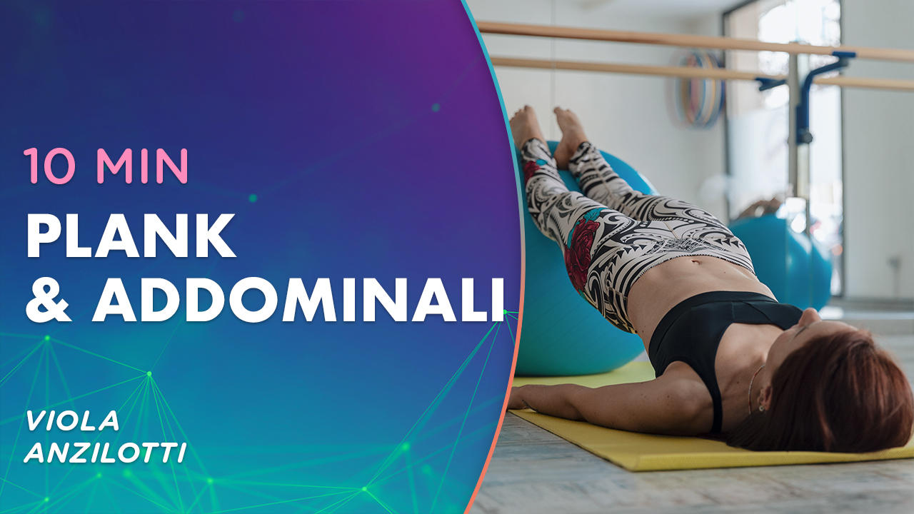 Workout addominali e plank - allenamento completo